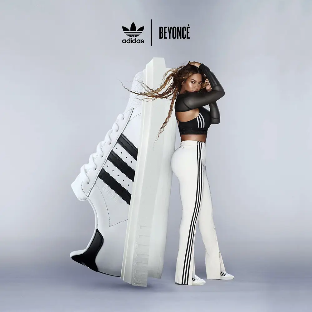 آدیداس استن اسمیت - بیانسه شلوار ورزشی سفید